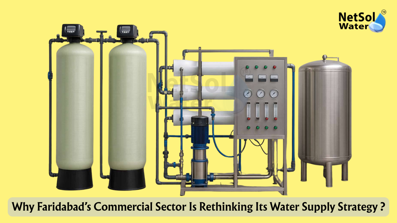 Why Faridabad’s Commercial Sector Is Rethinking Its Water Supply Strategy